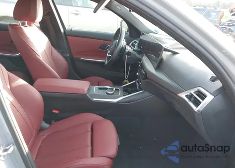 2025 BMW 330I xDrive z USA, uszkodzony, nr VIN 3MW89CW07S8F05248